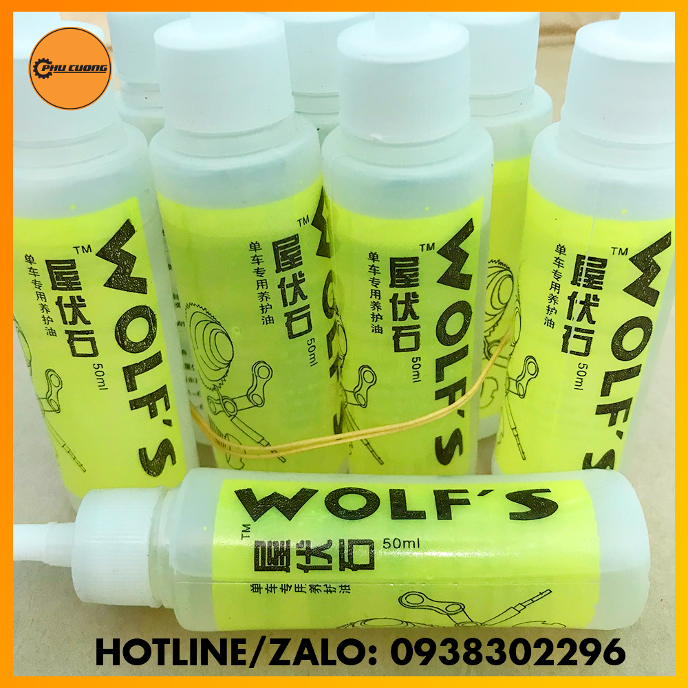 Dầu tra xích xe đạp Wolf’s