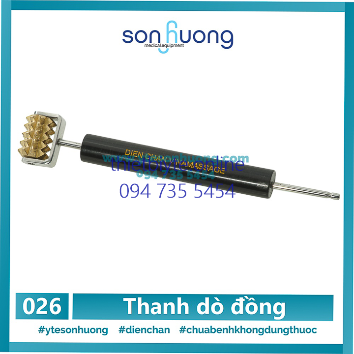 Dụng cụ diện chẩn - Thanh dò đồng diện chẩn