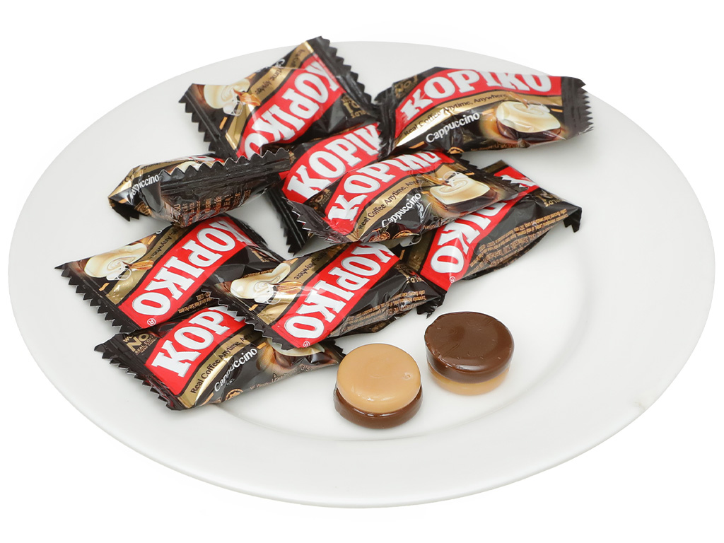 Kẹo cà phê Kopiko Coffee Capuchinno gói 135g