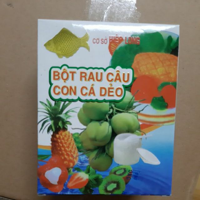 Rau câu cá dẻo Hiệp Long 1 hộp