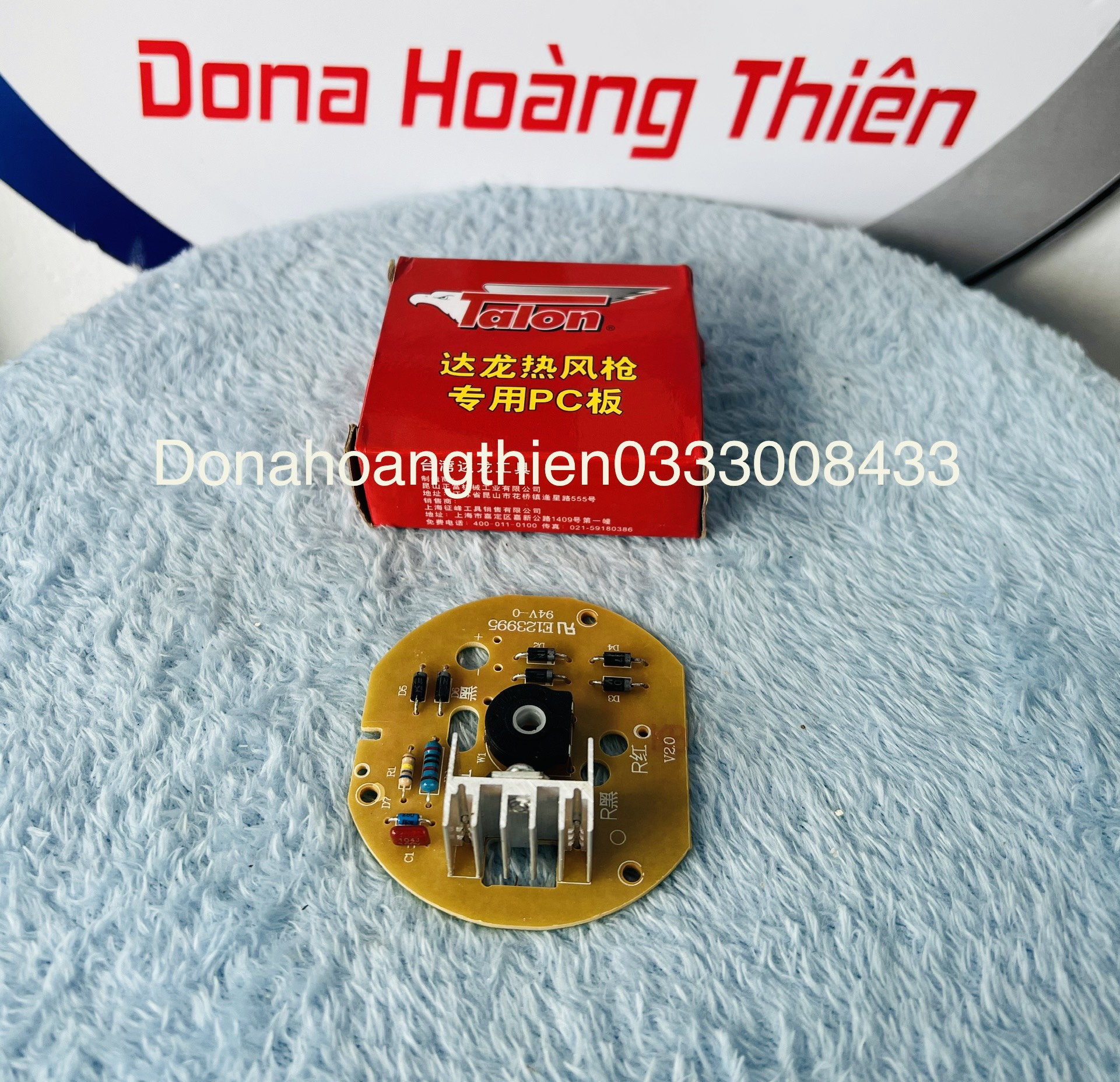 Mạch điều khiểu máy thổi nóng Talon