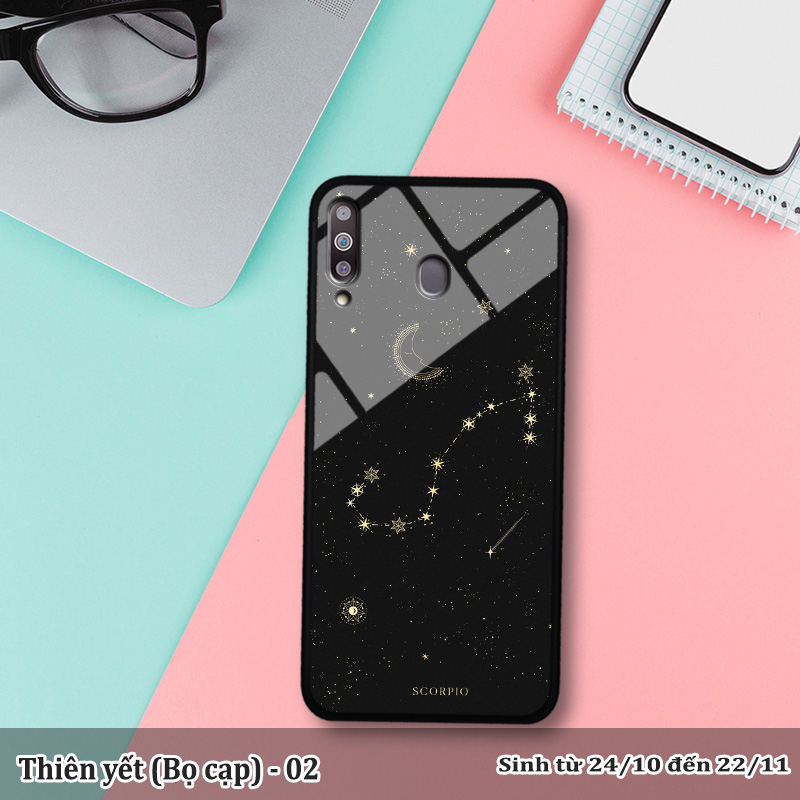 Ốp kính samsung m30 in cung hoàng đạo