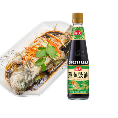 Xì Dầu Hấp Cá Hải Thiên 450ml