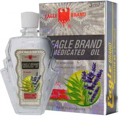 [HCM]Dầu Gió Trắng Con Ó [Lavender] Eagle Brand [Mỹ] 24ML