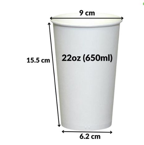 50 - 100 Ly giấy trắng nhiều size, cốc uống nước văn phòng, sự kiện, dùng một lần thân thiện với môi trường - Hoang Chau Store