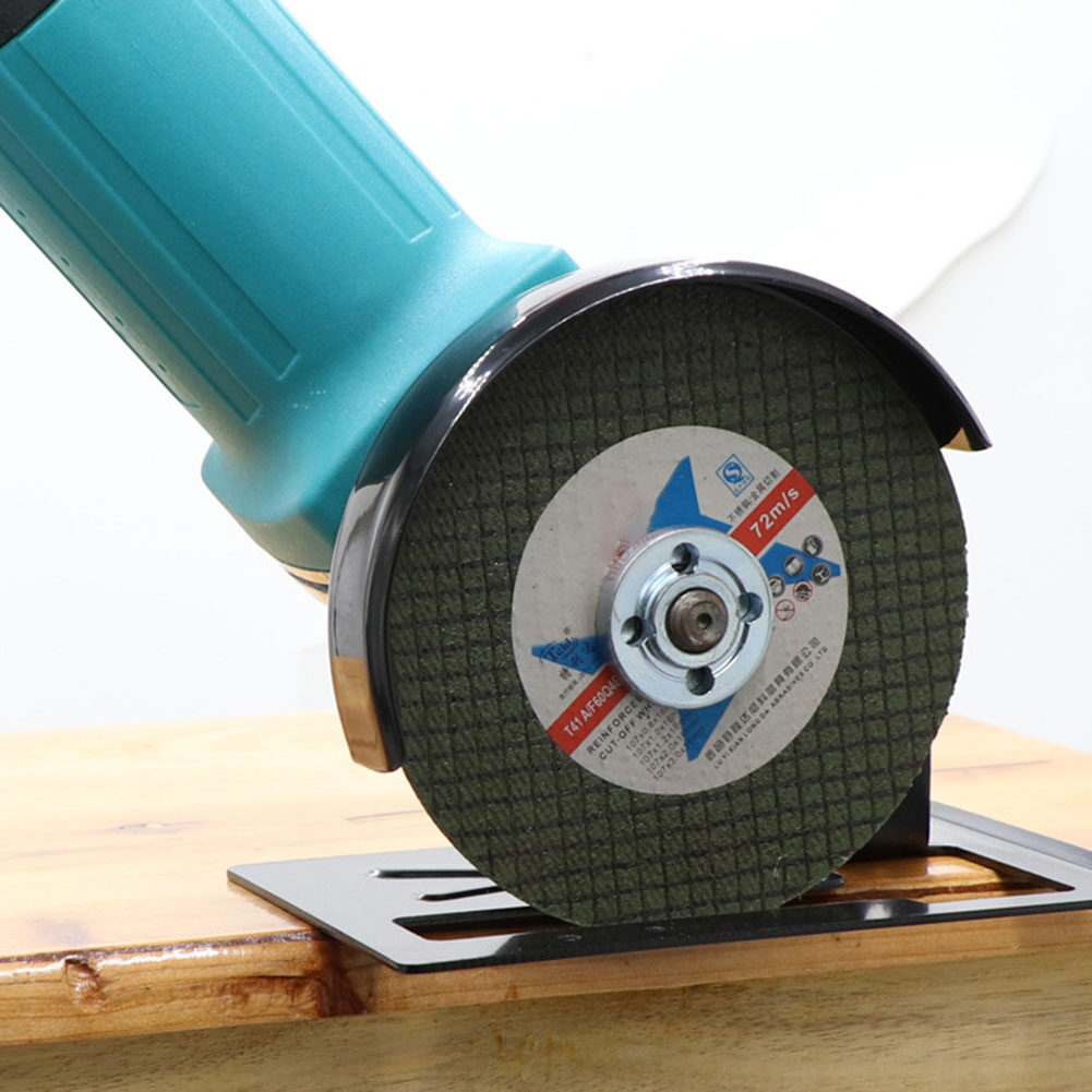 Farfi Wheel Guard Angle Grinder Balance Base Protection Cover Cutting Machine Bracket Base