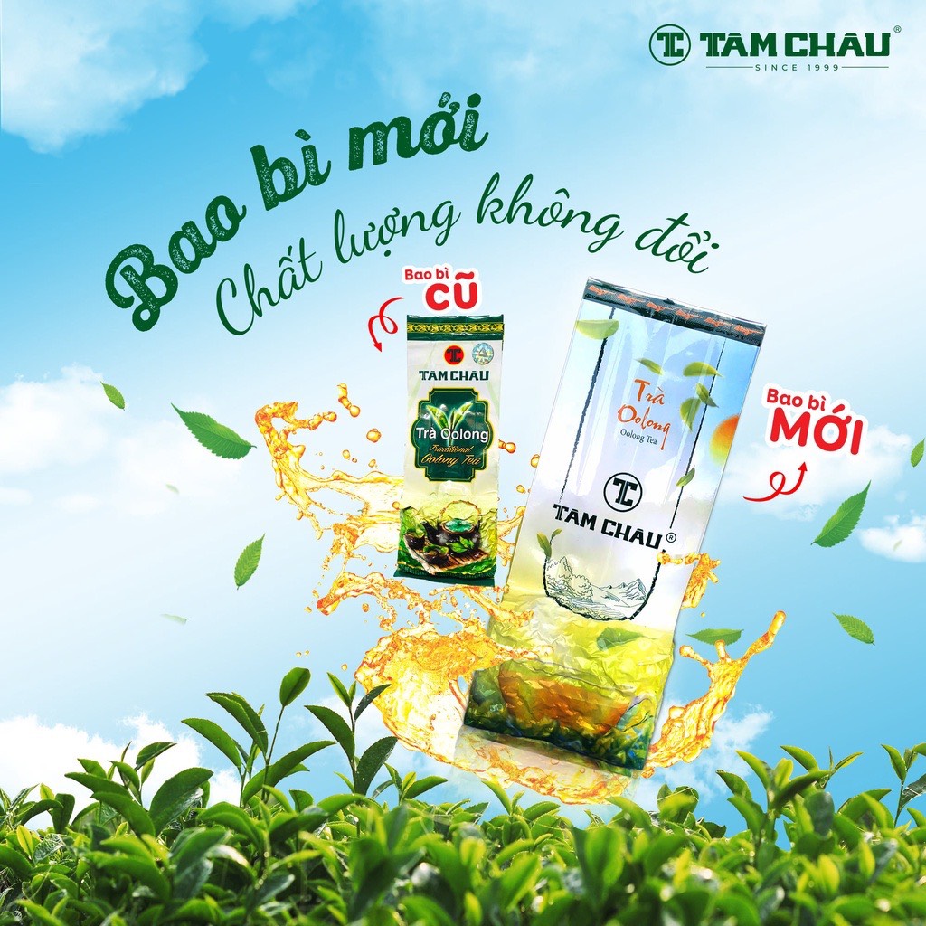 [HCM]Trà Oolong (Ô long Olong) Tâm Châu 100g