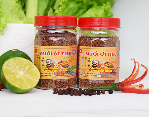 Muối Ớt Tiêu Biên Hải lọ 120g