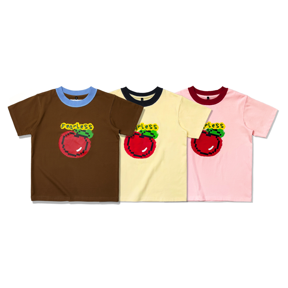 Áo thun baby tee FEARLESS apple