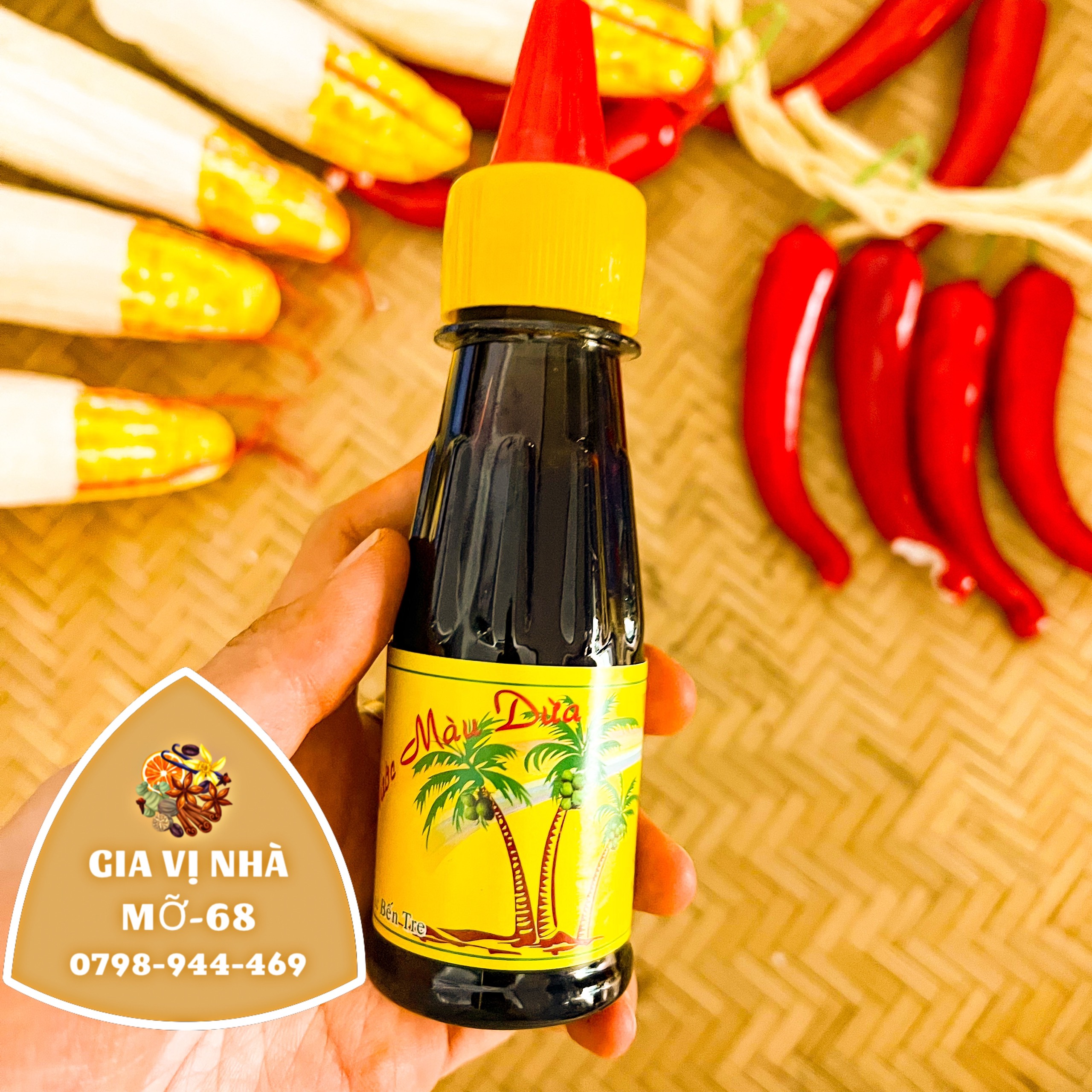 NƯỚC MÀU DỪA BẾN TRE THUẬN THÀNH - CHAI 100ML
