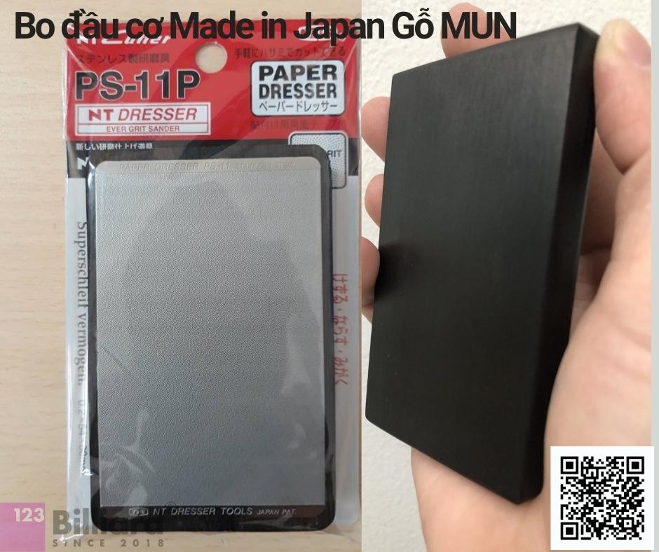 Bo đầu cơ made in japan gỗ mun