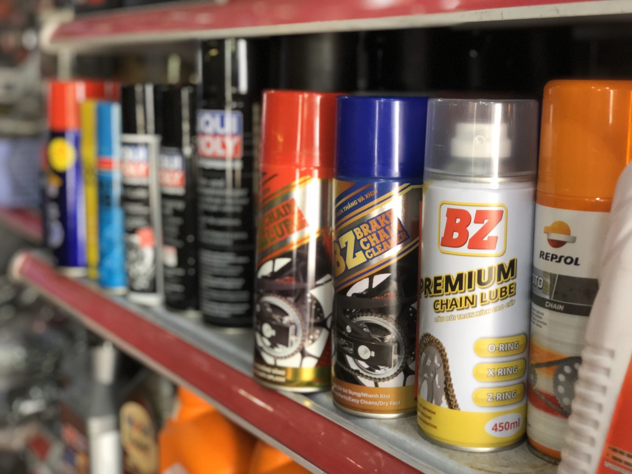 [HCM]BZ CHAIN LUBE - CHAI XỊT DƯỠNG SÊN