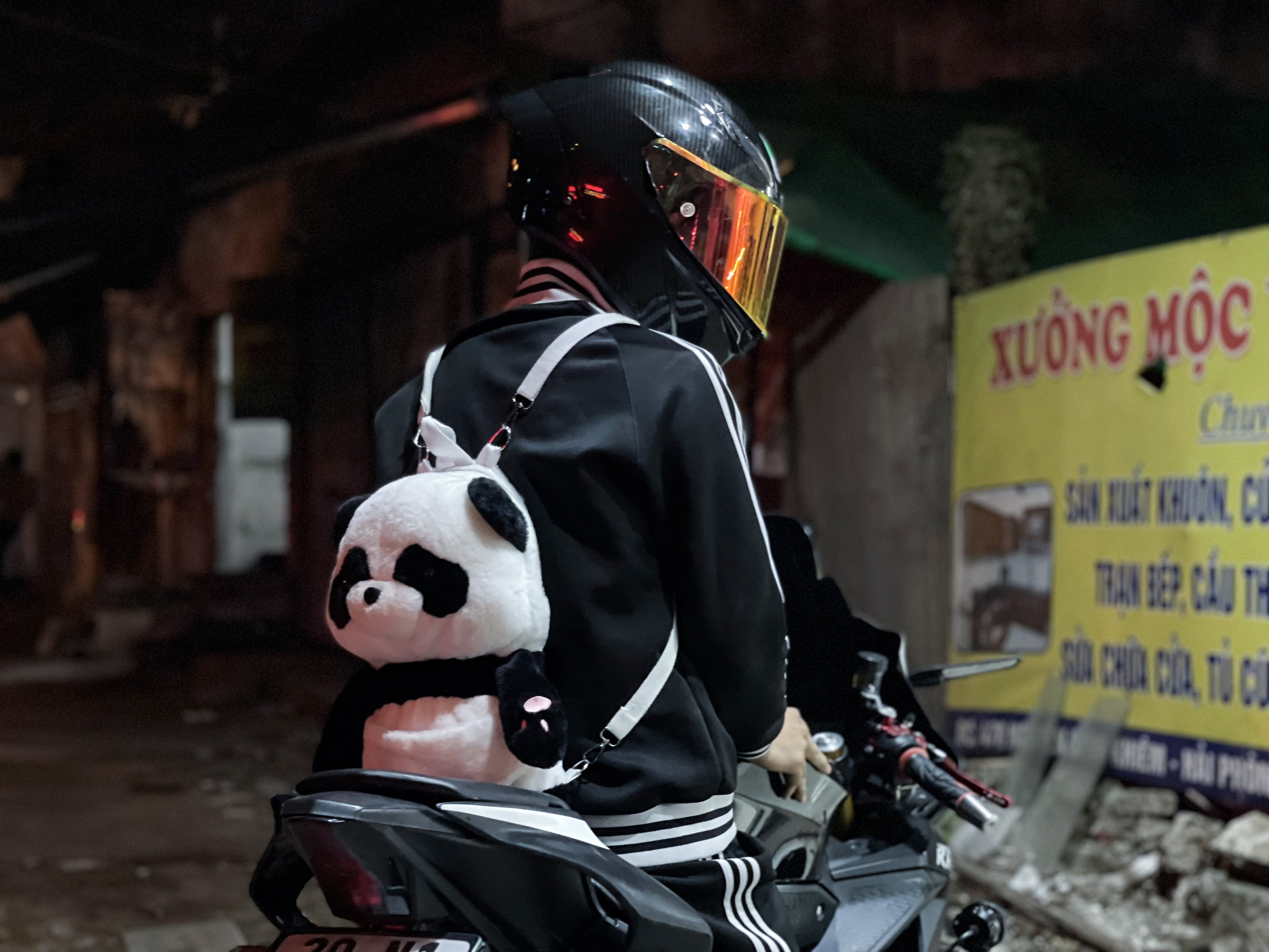 Balo Gấu Trúc Panda Nhồi Bông Dễ Thương