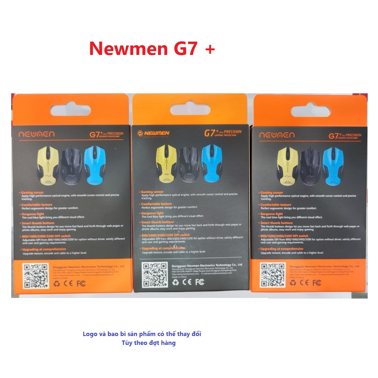 Chuột gaming Newmen G7 Chính Hãng
