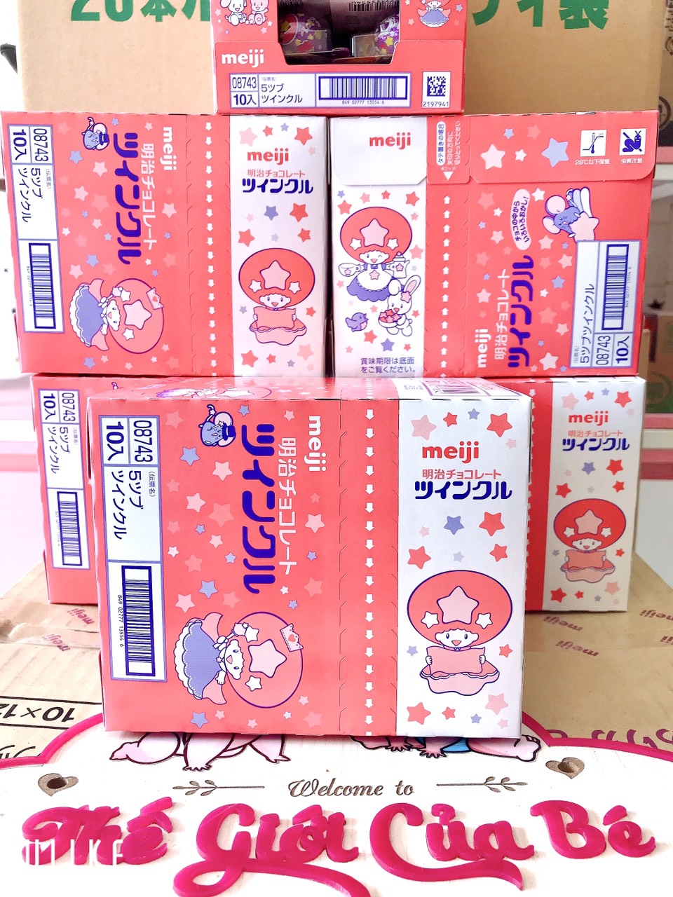 Kẹo Socola trứng Meiji Twinkle 26g - Nhật Bản [ Date:11/2024 ]