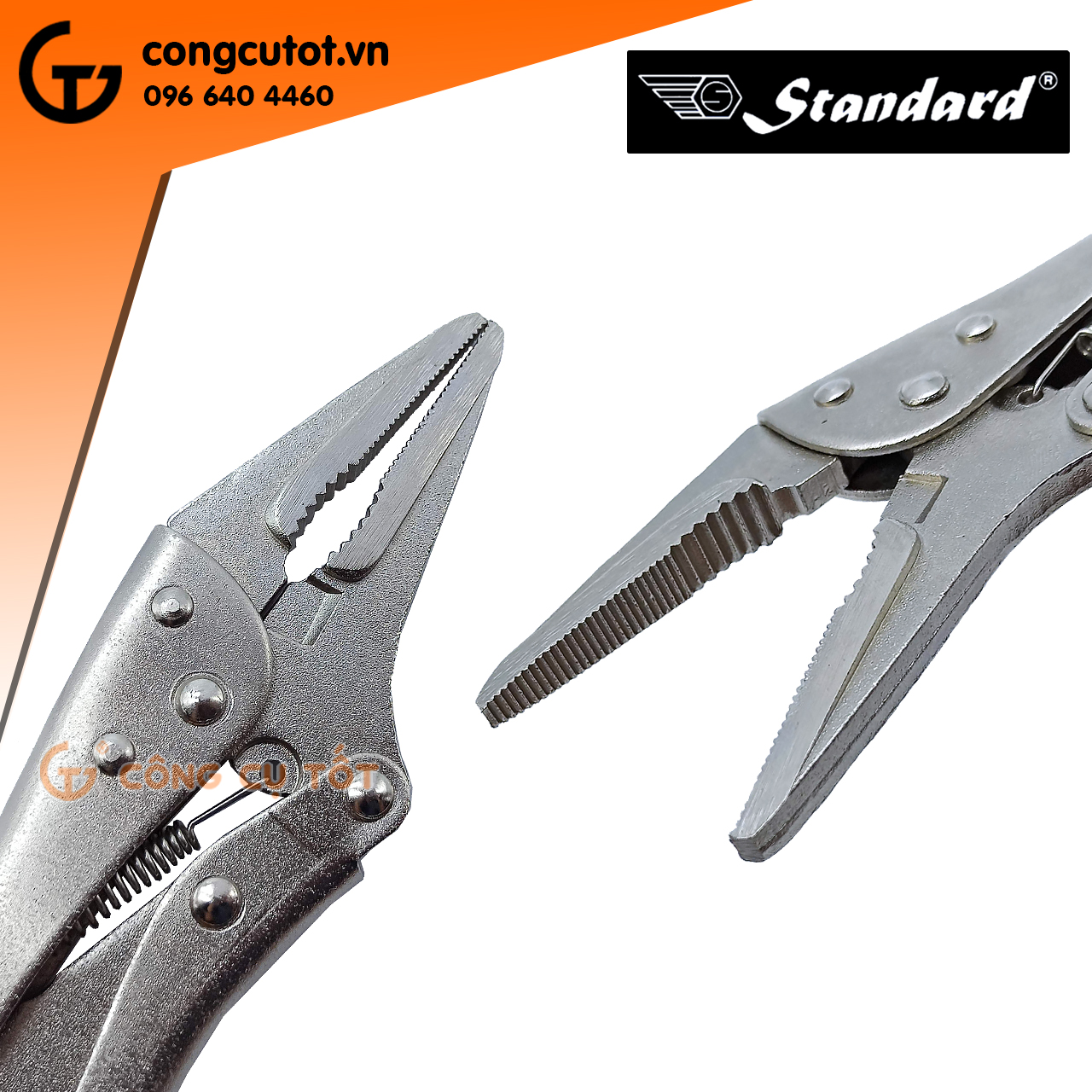Kìm bấm chết mỏ nhọn Standard 9inch