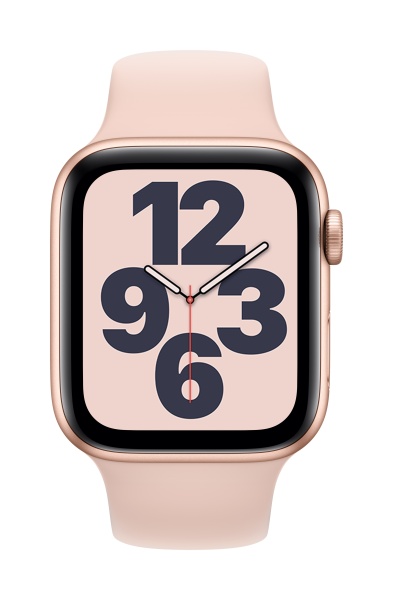[NEW 2020] Đồng hồ thông minh Apple Watch SE 44mm (GPS) Vỏ Nhôm Vàng, Dây Cao Su Vàng Hồng (MYDR2VN/A) - Hàng chính hãng, mới 100%