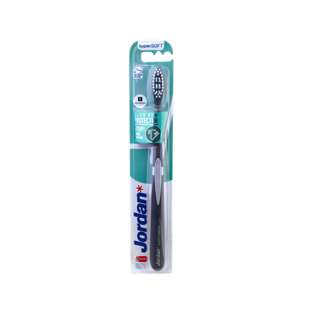 Bàn Chải Đánh Răng Click Gum Protector Jordan (Giao Mẫu Ngẫu Nhiên)