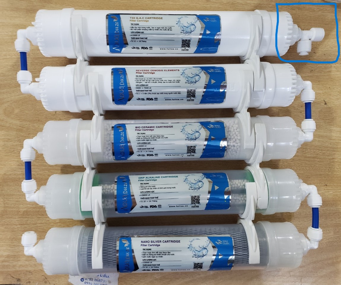 (HCM) Combo 10 Cút Nối Nhanh Dây 6 mm - (Dùng Đấu Nối Các Lõi Lọc Tạo Khoáng Máy Lọc Nước RO)