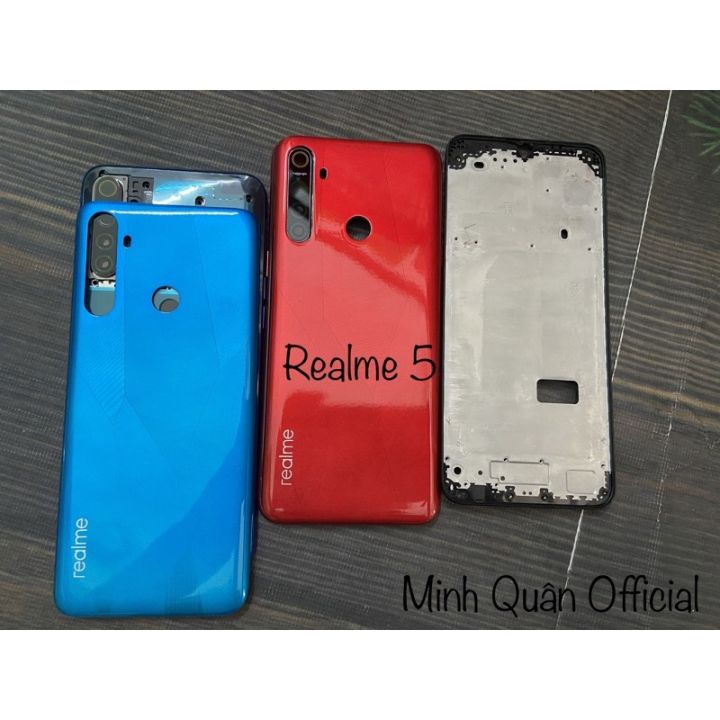Vỏ bộ realme 2 /realme3/ realme 5 realme 5 pro {vỏ bộ không bao gôm xuong baket)