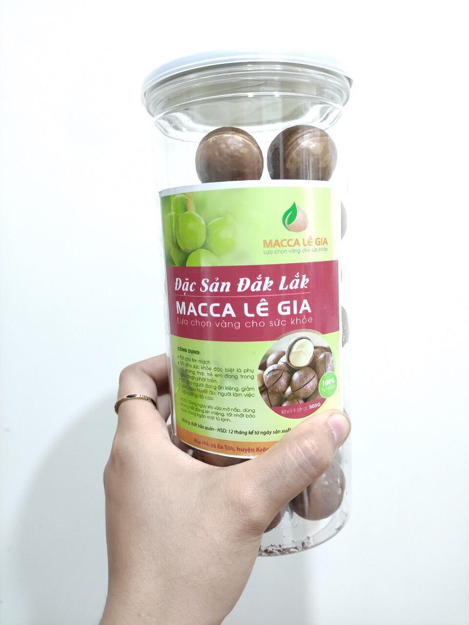 Hạt Macca Nứt Vỏ Loai 1  Đặc Sản Đăk Lăk
