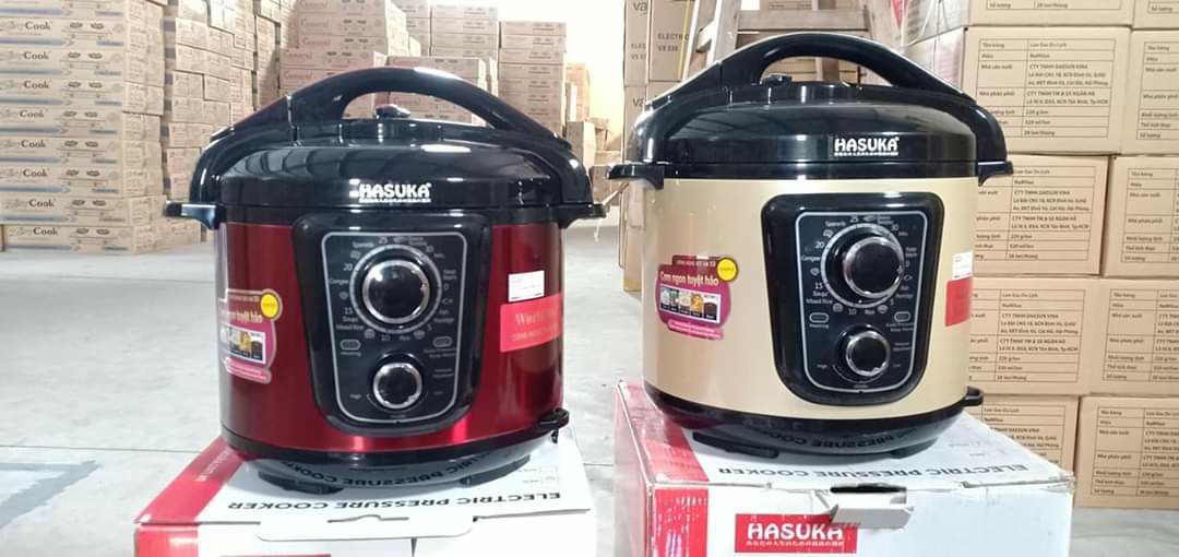 Nồi Áp Suất Đa Năng Hasuka 6L siêu bền