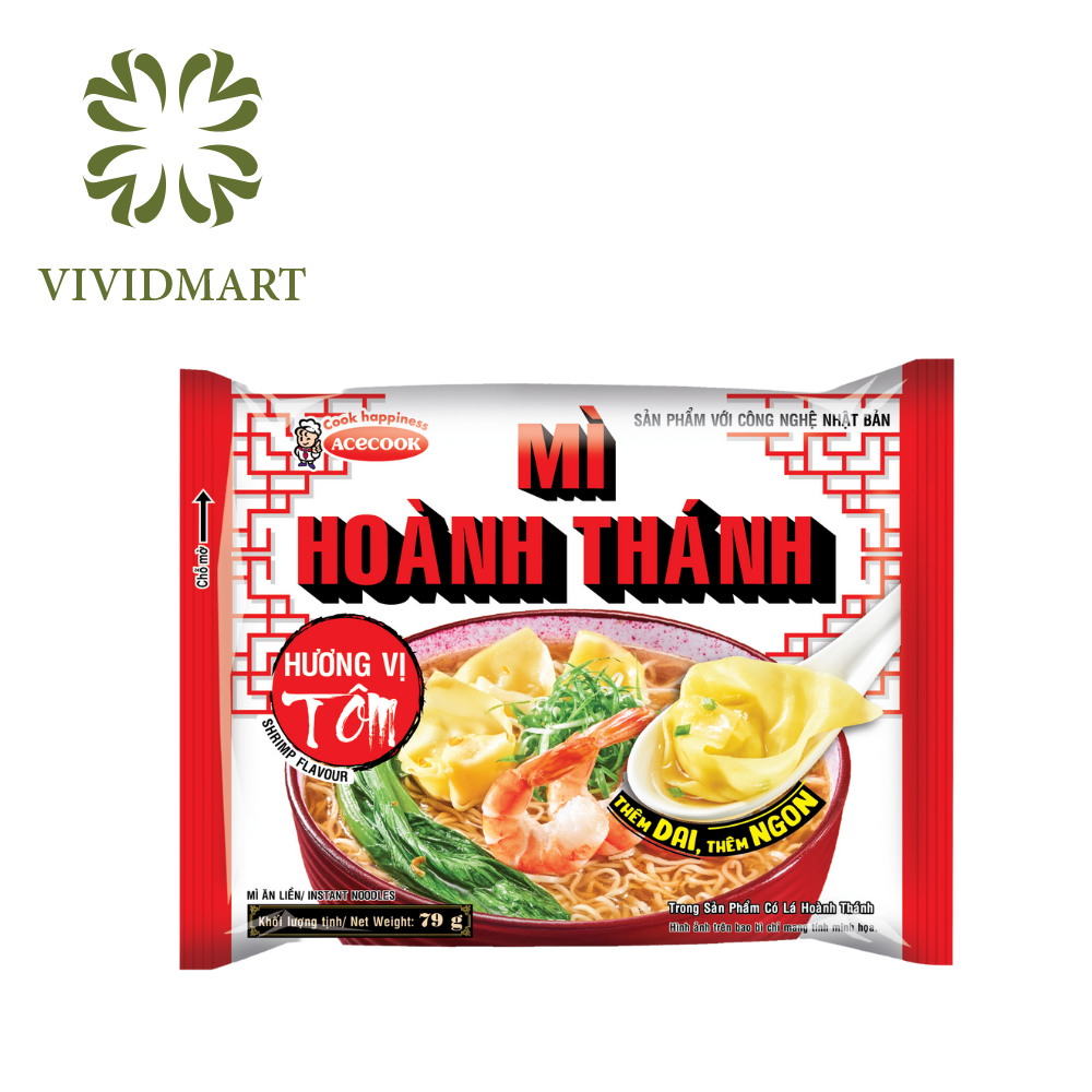 - acecook - instant noodles with shrimp wonton flavour
