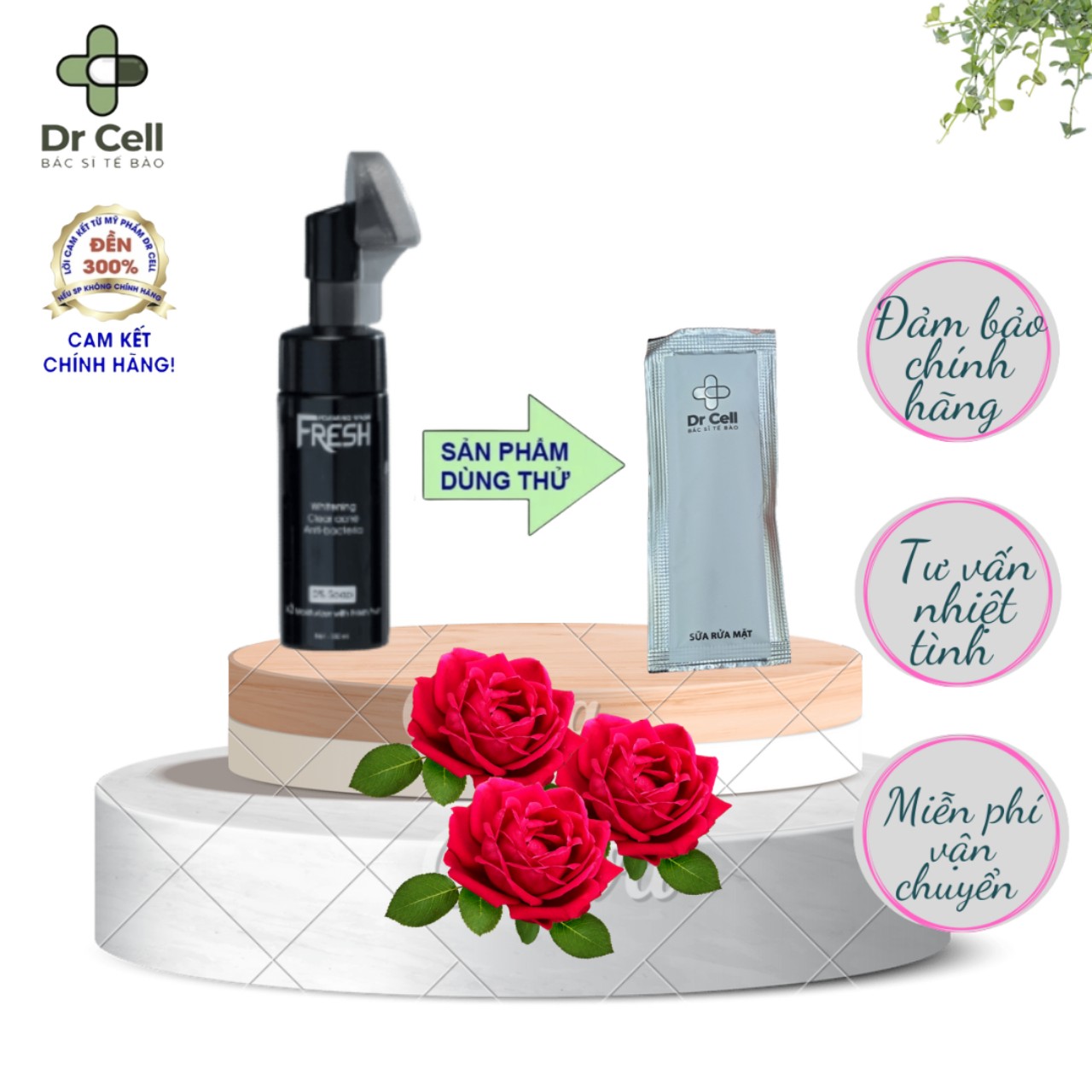 Bộ sản phẩm dùng thử dr cell