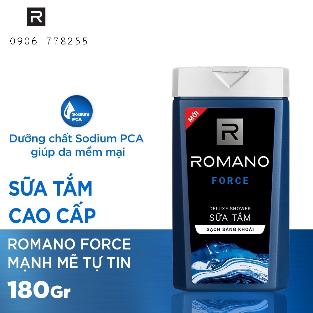 [HCM]Romano - Sữa tắm cao cấp 180g ( có đủ 3 mùi)