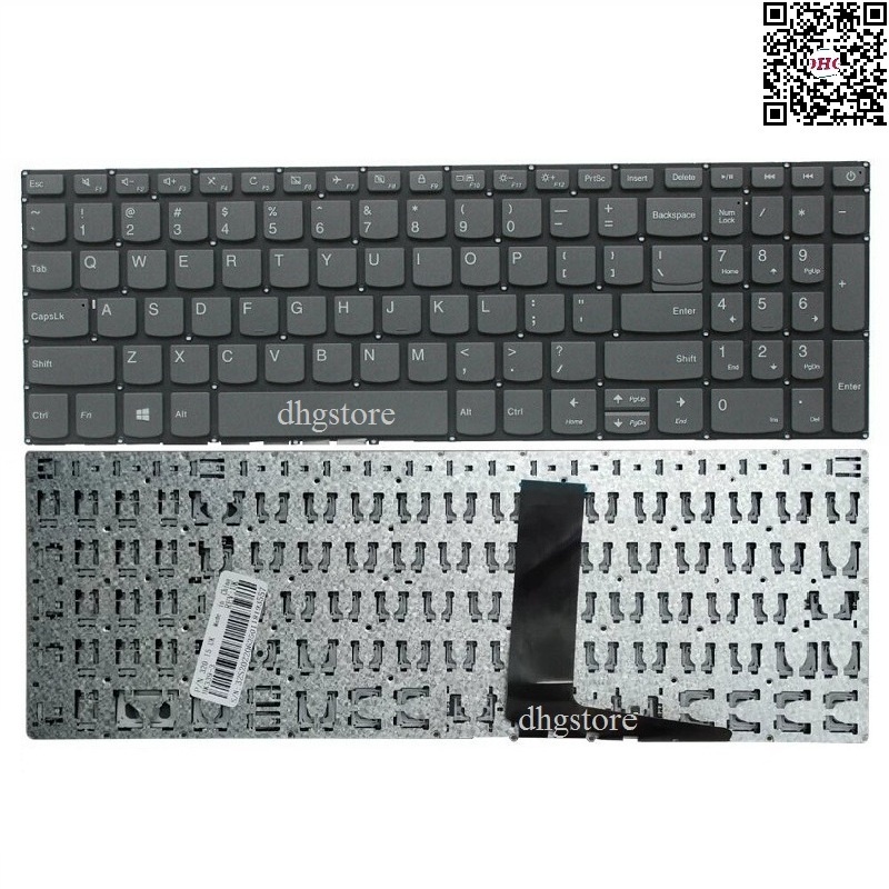 Bàn phím laptop lenovo s340-15api,s340-15iil,s340-15iml,s340-15iwl,s340-15iil yoga 520-15isk,520-15ikb,320-15 nút nguồn
