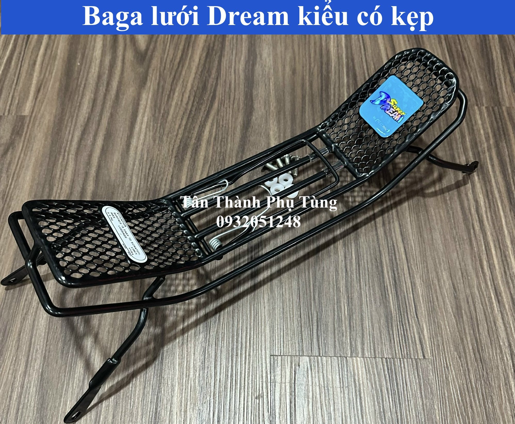 Baga lưới Dream Thái kiểu có kẹp kèm ốc