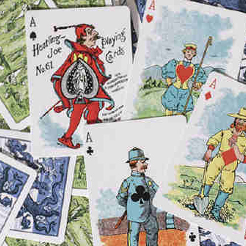 [HCM]Limited Edition Hustling Joe (Frog Back Green Box) Playing Cards