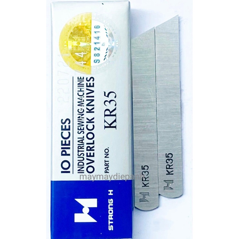 Dao vắt sổ kr23 dao trên, kr35 dao dưới máy may công nghiệp sirubar, jack, bruce loại xịn