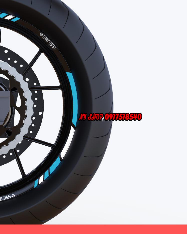 TEM PHẢN QUANG SPIRIT DÁN VÀNH MÂM 3M CỰC CHẤT SIÊU BỀN ( MẪU L4)