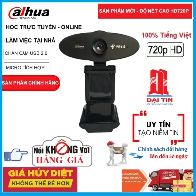 [ BẢO HÀNH 1 NĂM] Webcam Dahua Z2+ Plus HD 720p Full HD kết nối USB 2.0-MIC dành cho học sinh