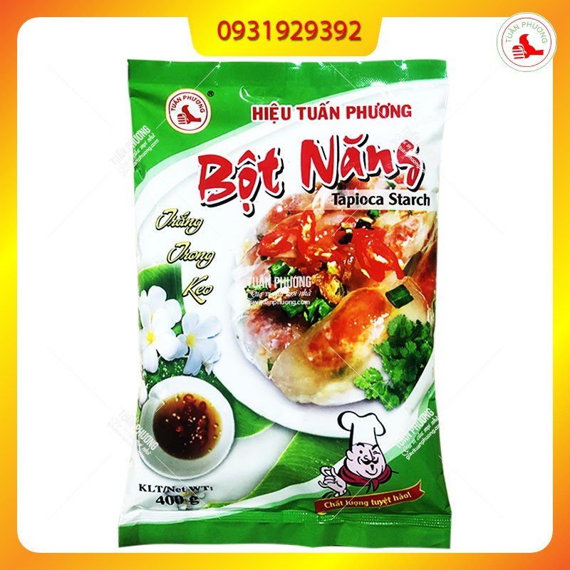 (Giảm 20K Ship Đơn Từ 49K) Bột Năng Tuấn Phương 400g ( Gói )