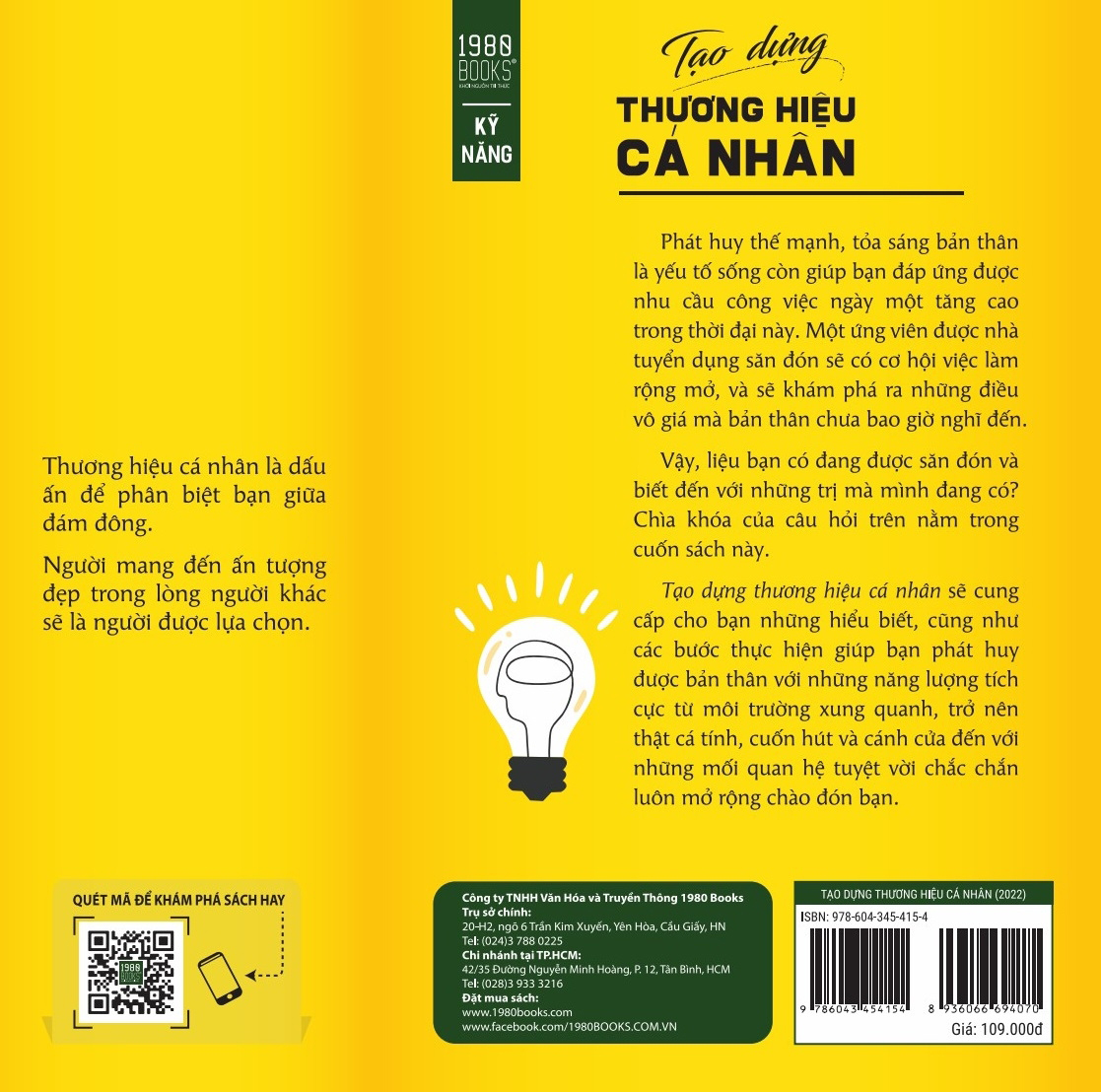 Tạo Dựng Thương Hiệu Cá Nhân - Yamamoto Hideyuki