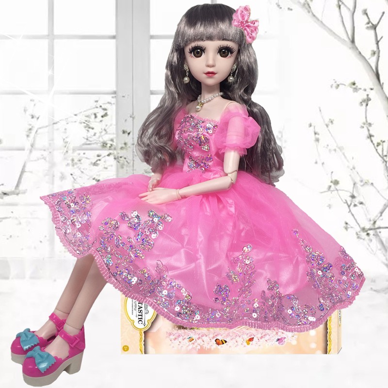 Chỉ Nguyên Váy Búp Bê BJD 60cm - Không Kèm Búp Bê