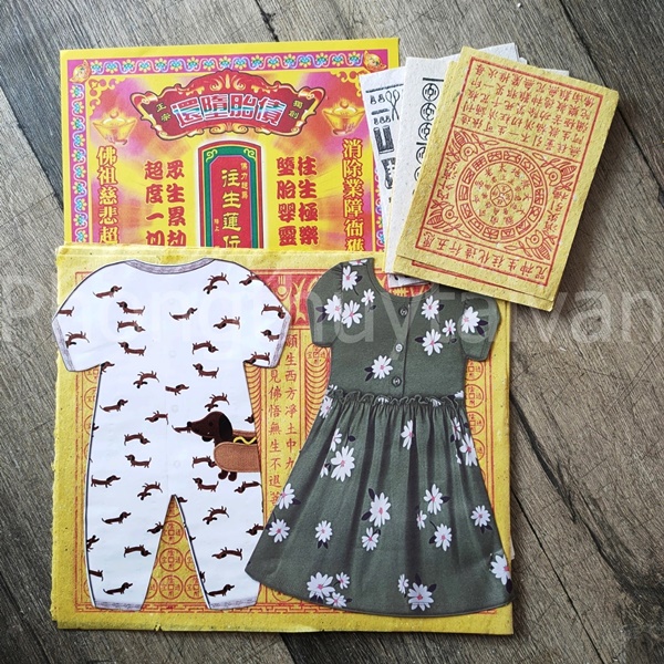 COMBO ĐẦY ĐỦ cúng Vong nhi thai lưu (loại Thường và loại Đẹp)- thờ cúng