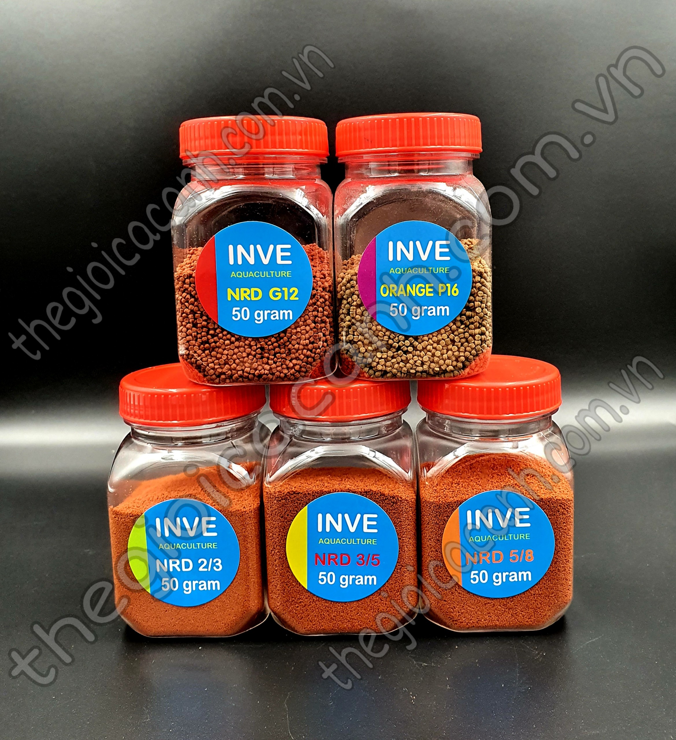 Cám Thái INVE Đủ Loại từ cá bột đến cá lớn