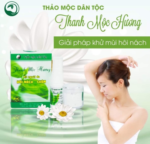 [HCM]Xịt khử mùi Hôi nách hôi chân tay Thanh Mộc Hương nhập khẩu