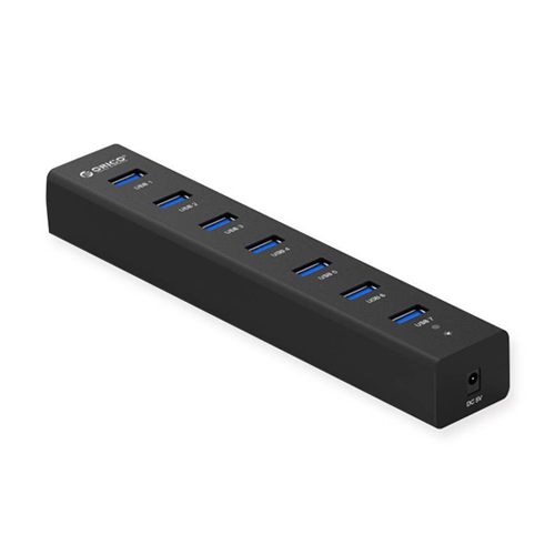HUB chia 7 cổng USB 3.0 Orico H7013-U3 có nguồn phụ - Hàng chính hãng