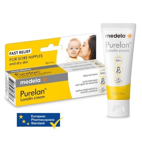 ( NHẬP MỸ ĐI AIR ) DATE 11/2026 KEM NỨT TI MEDELA PURELAN 37g
