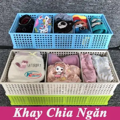 Hot-selling household goods Khay chia ngăn đựng đồ thông mình tiện lợi