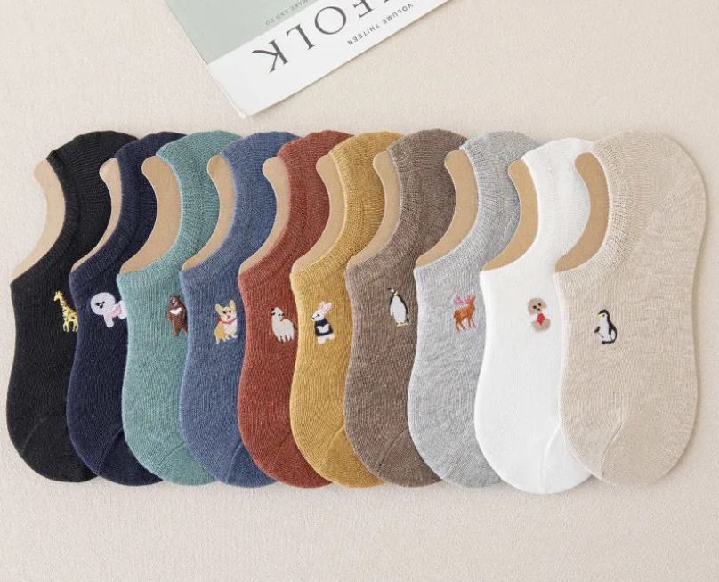 Set 10 Đôi Tất Hài Vintaga Mix Hình Siêu HOT