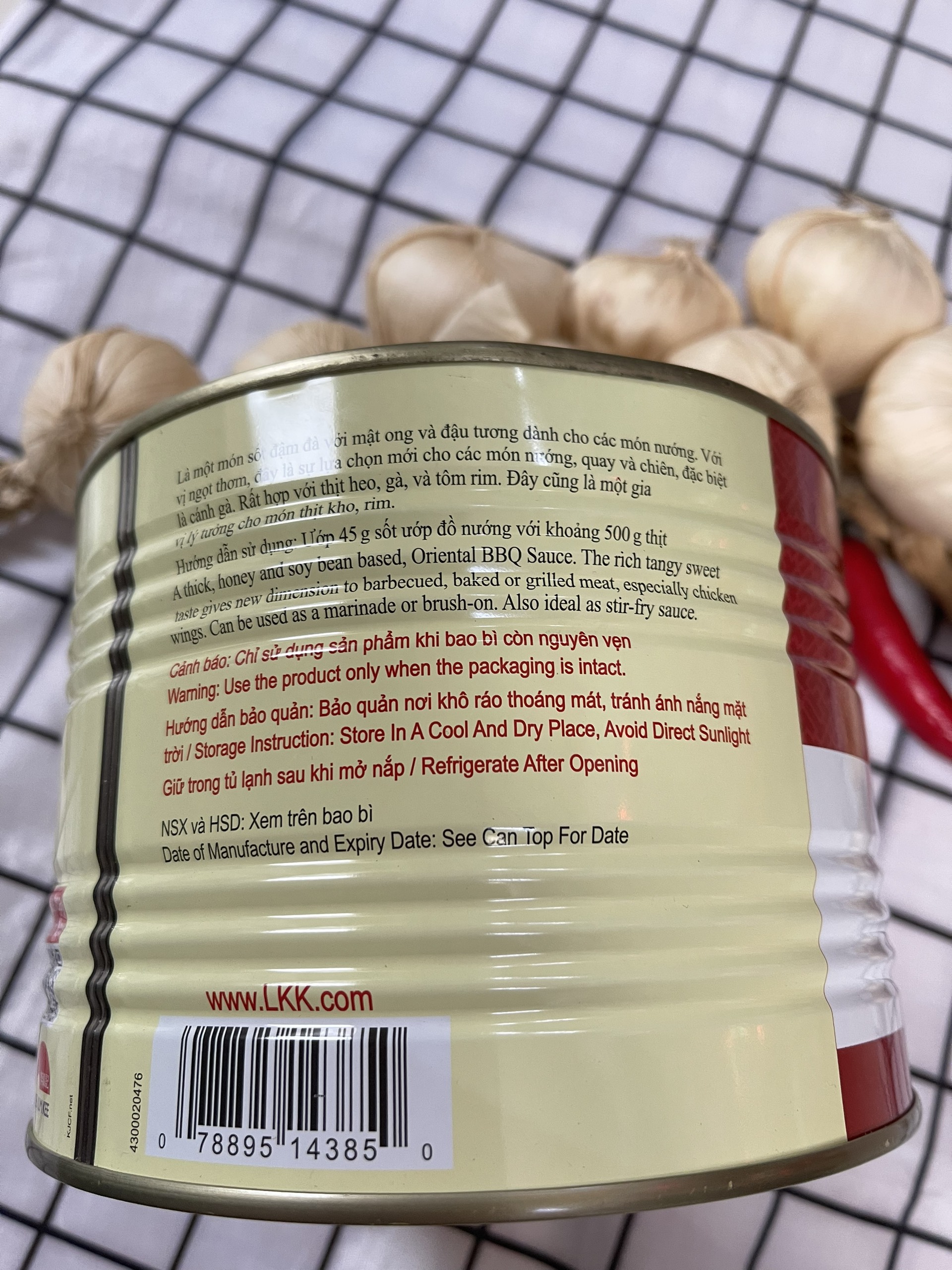 SỐT ƯỚP ĐỒ NƯỚNG ( XÁ XÍU ) LEE KUM KEE 2.45KG