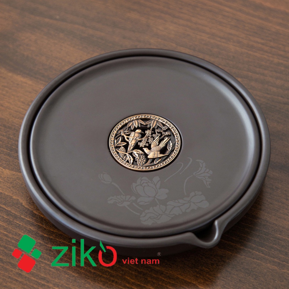 Thuyền Trà Dưỡng Ấm Tử Sa, Đế kê lót ấm chén Bakelite (phíp)