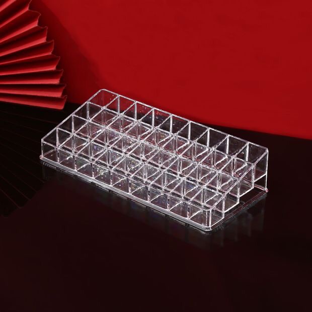 Khay đựng son 36 ô dày 0122