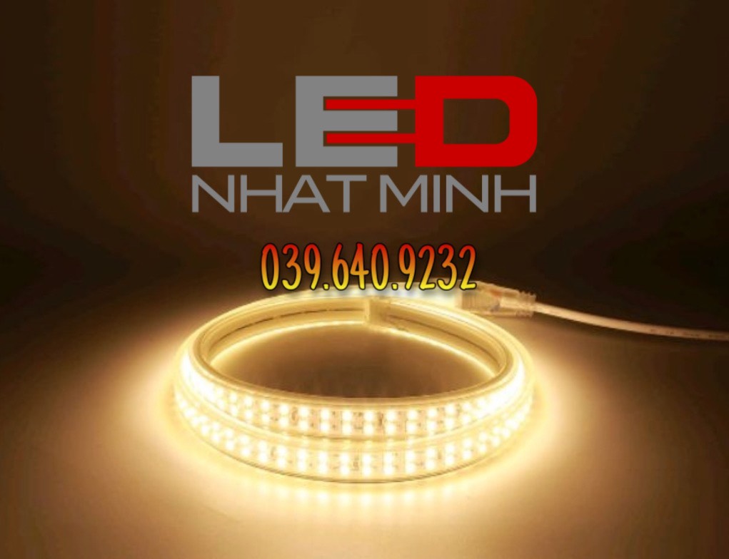 Dây led đôi 2835 siêu sáng chịu nước - 220v