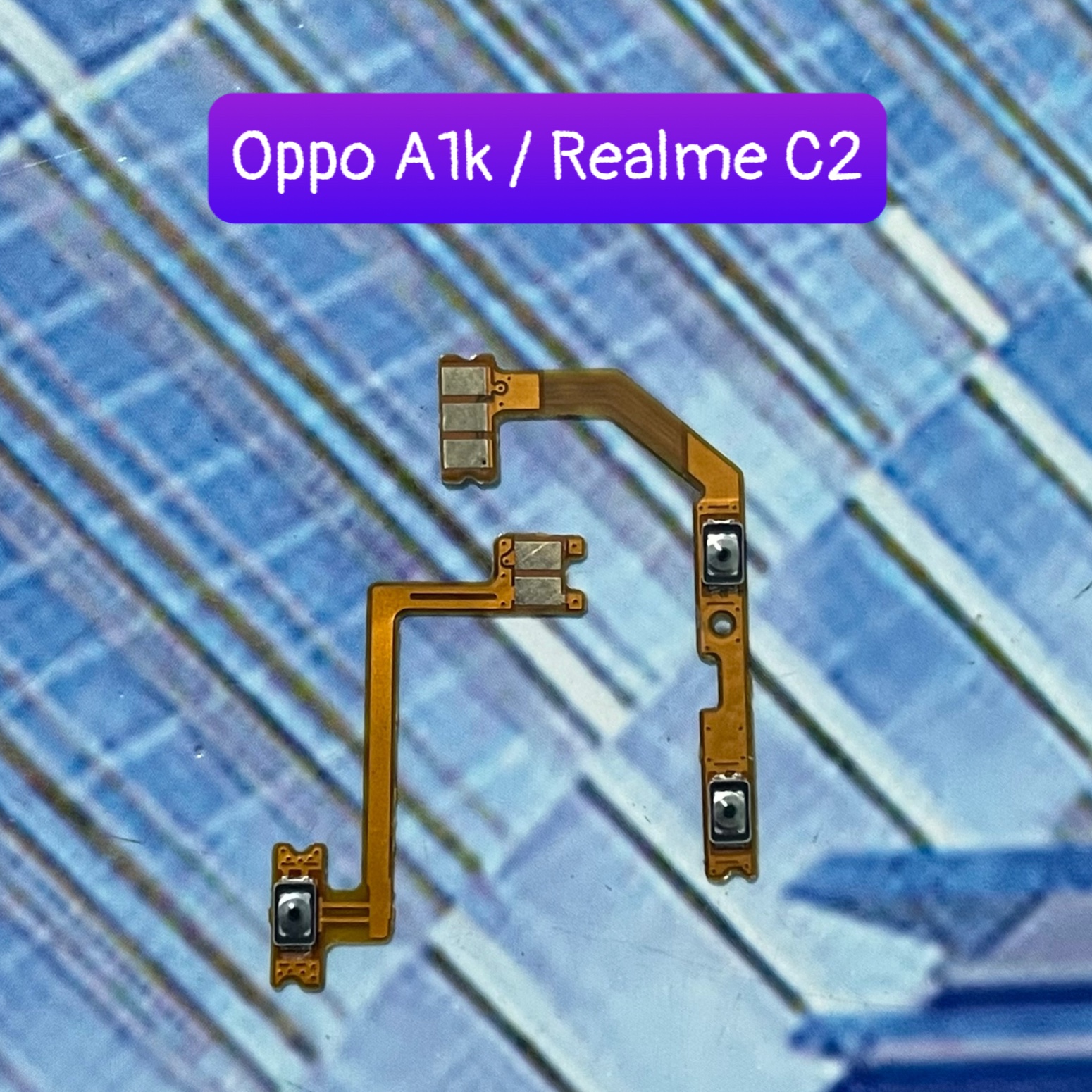cáp nguồn / cáp âm lượng oppo A1k / Realme C2 lắp chung